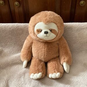 NEW Vermont Teddy Bear Brown Sloth Plush Toy